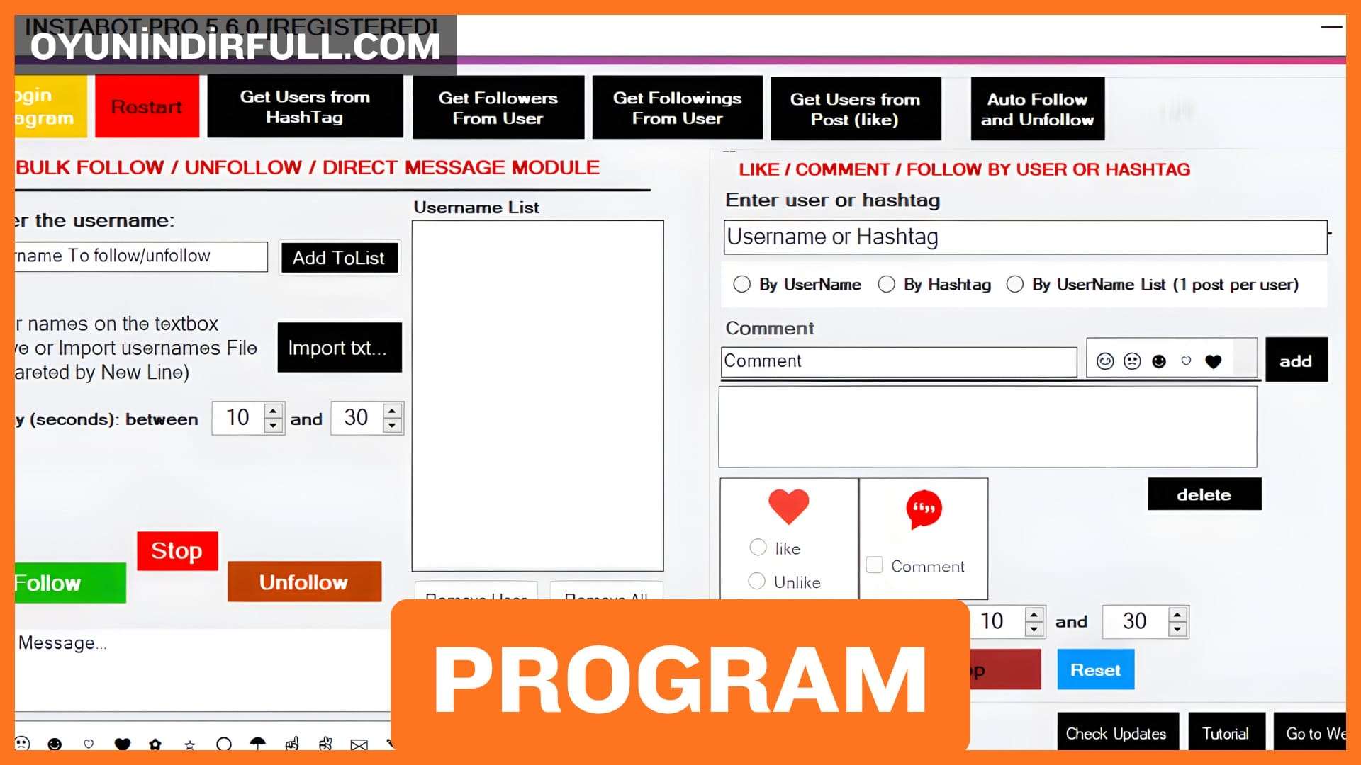 Instagram Bot Pro Full İndir v7.1.9 Tam Sürüm Etkinleştirildi 1