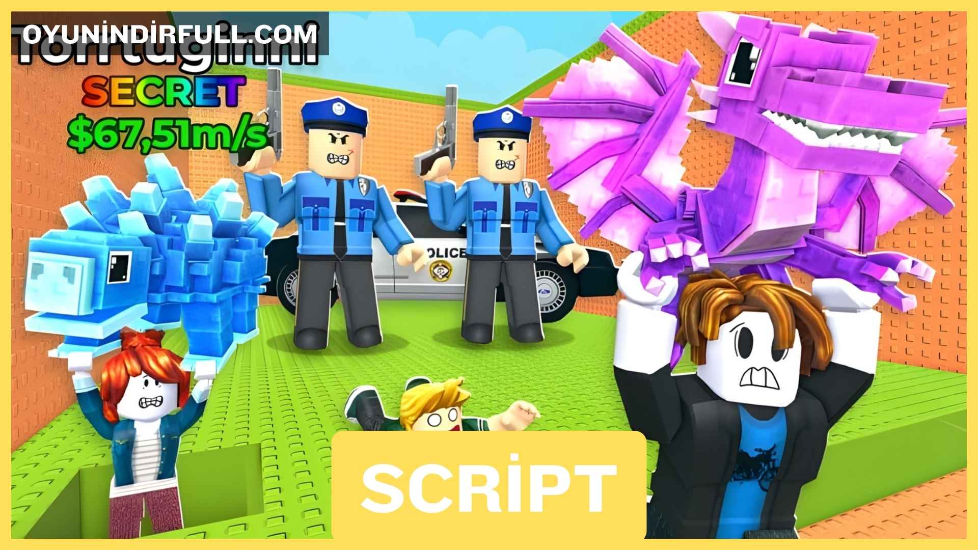 Escape Police For Brainrots Script