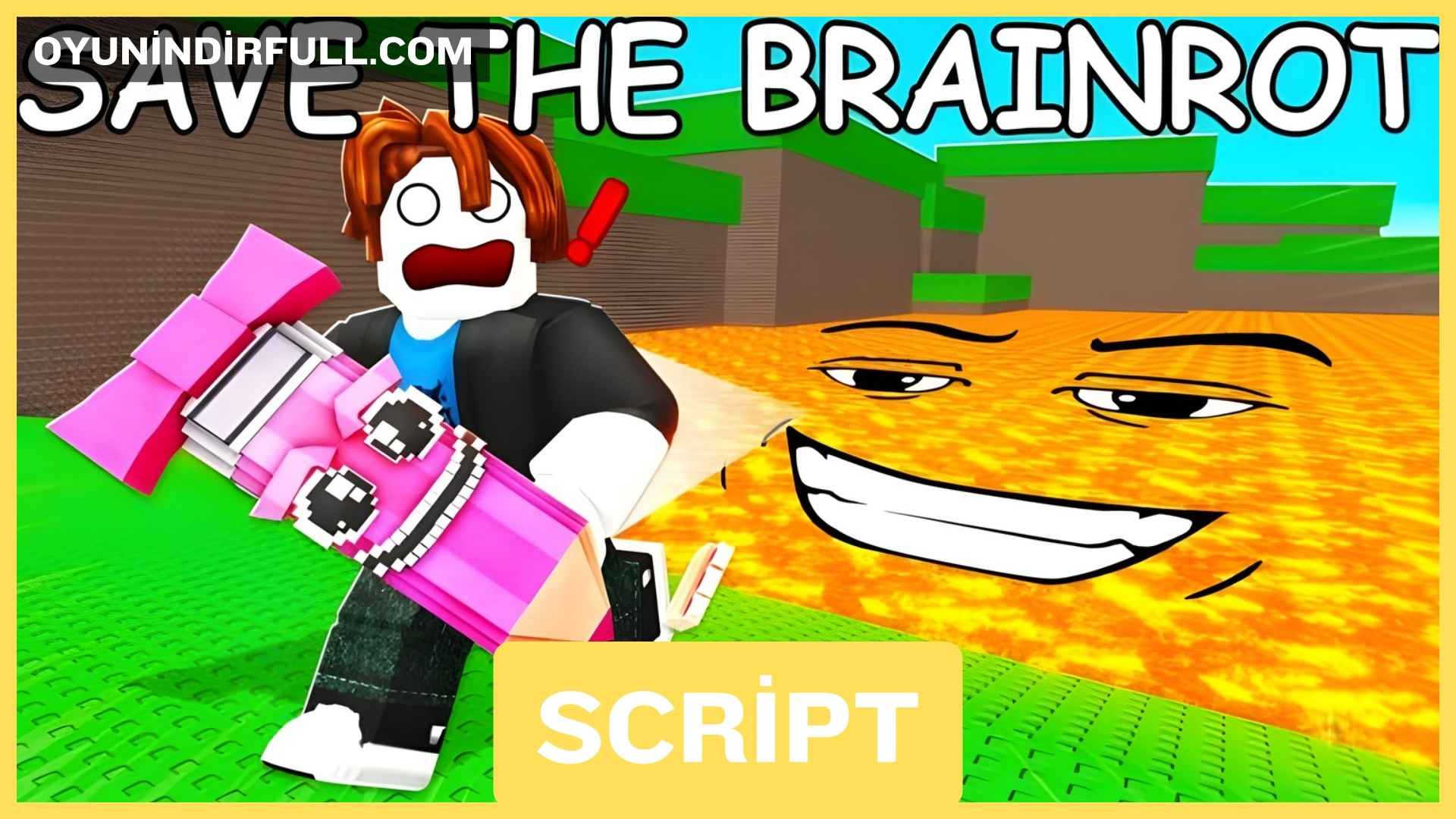 Save Brainrot from Lava Script